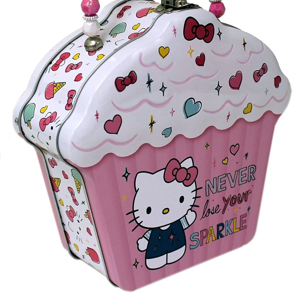 Sanrio Hello Kitty Tin Purse/Lunch bag